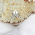 11-12mm AAA Grade 925 Sterling Silver Cultureed Freshwater Pearl Ring Design